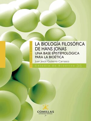 cover image of La biología filosófica de Hans Jonas